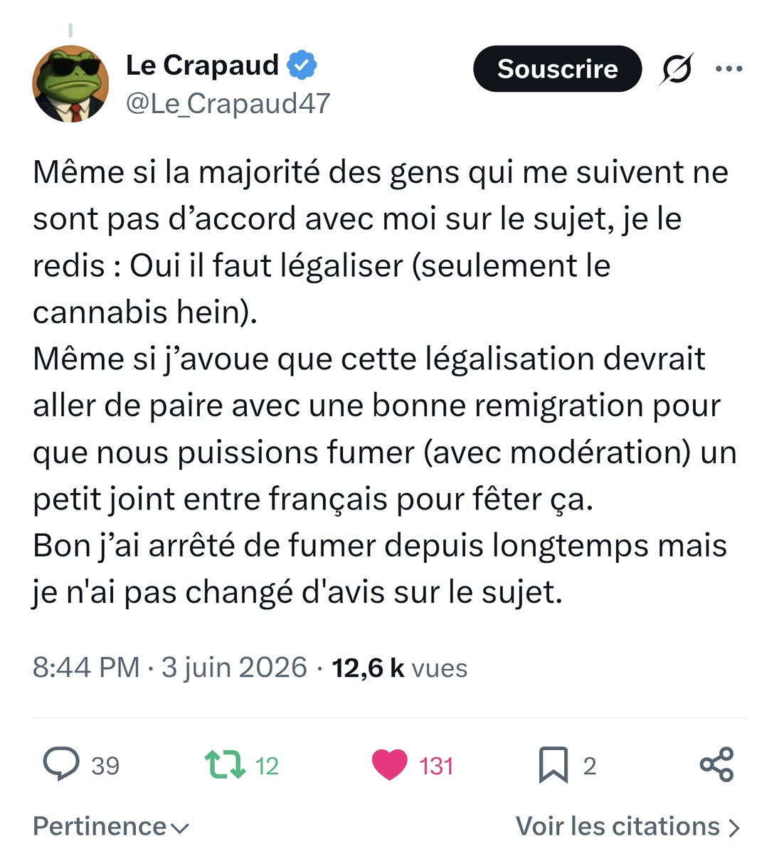 Legalize2026's tweet photo. @CcxDdd97165 @nobock_fr @PoliceSCSI @Le_Crapaud47 est un putain de communiste aussi donc ? 

C'est toi le calabo des trafiquants https://t.co/AEZl1lr5li
