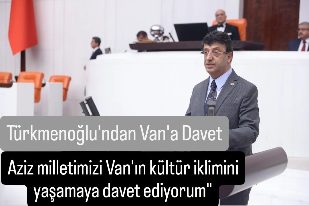 sportifvan's tweet photo. TBMM Genel Kurulunda 
Van'ın Tarihi Kültürel ve doğal zenginliklerini anlatan Van Milletvekili Kayhan Türkmenoğlu 
Vanın kültür iklimini solumak ve Van halkının misafirperverliğini yerinde yaşamak için Milletvekillerimizi ve Aziz Milletimizi Van'a davet ediyorum.@K_Turkmenoglu_V https://t.co/0HZwiLLvEu
