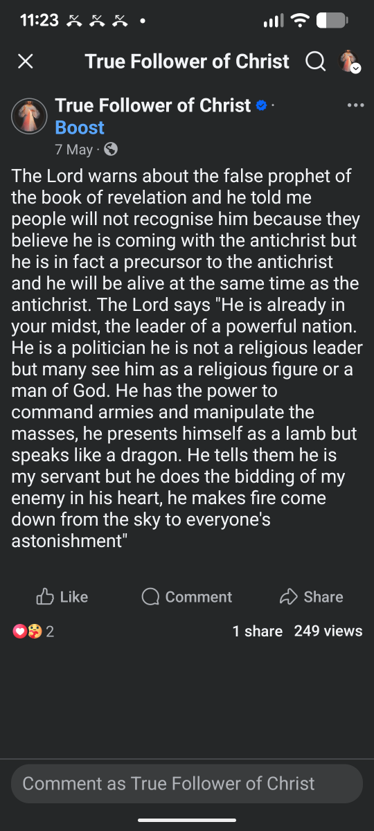 Catholicprophet's tweet photo. https://t.co/J7pTo1PEfL