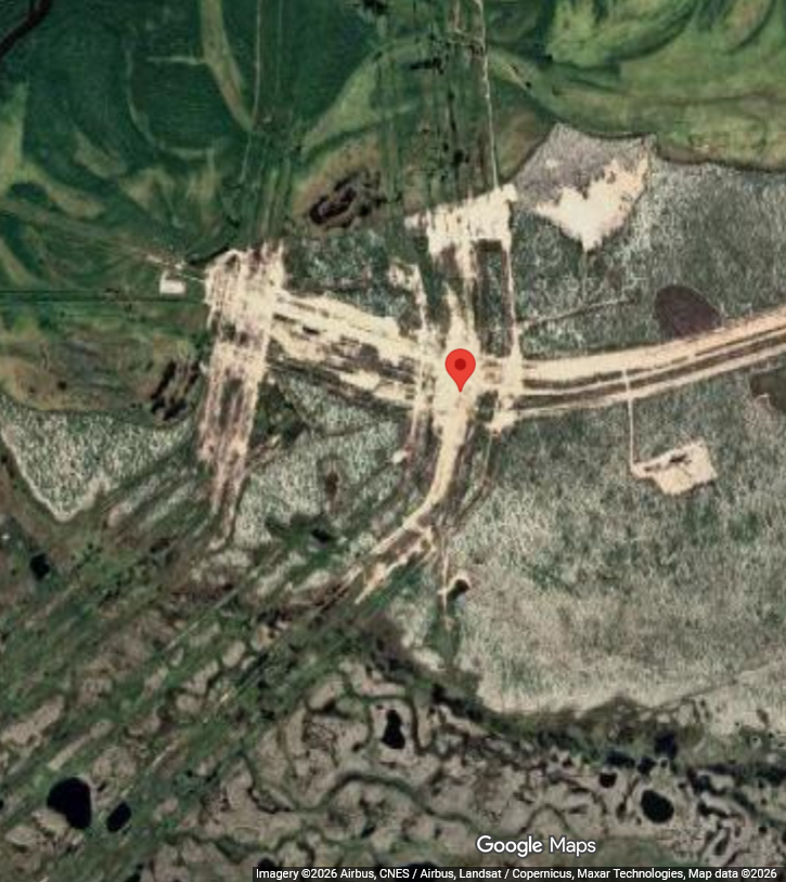 EhudShavit's tweet photo. @MykhailoRohoza The target is real, 2,700 KM from Kharkiv (65°21'30.1"N 73°25'46.1"E).
However, the image is AI-made. The pipes are covered. https://t.co/KR9Tr65Z0N
