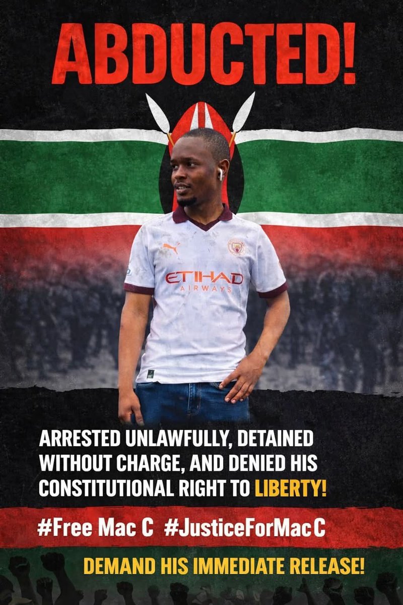 KariobangiSJC's tweet photo. Imagine saying goodbye in the morning, never knowing it would be the last time you saw your loved one. Every family deserves truth. Every person deserves justice.
#EndAbductionsKe
#EndEnforceDisapperancesKe
#CriminaliseEnforcedDisappearanceKe
#SabaSabaMarchForOulives #FreeMaxi https://t.co/8OOIaDqbpD