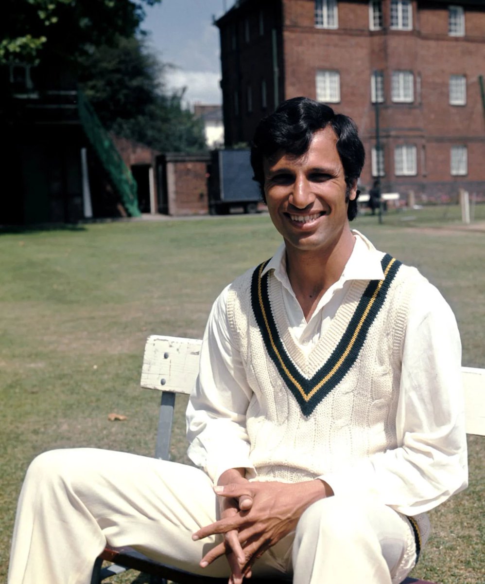 arptrastogi's tweet photo. Asif Iqbal's story is unlike that of almost any other cricketer of his generation.

He was born in Hyderabad in 1943. He began his cricketing journey in India and was related to Indian captain Ghulam Ahmed. Yet fate intervened in remarkable fashion. 

In 1961, while playing for South Zone against a touring Pakistani side, the teenage Asif impressed Pakistan's great Fazal Mahmood so much that he persuaded the young cricketer's family to consider a future across the border. Within months, Asif had moved to Karachi, beginning a new chapter in Pakistan cricket.

When he made his Test debut in 1964, Asif was seen primarily as a bowling all-rounder. Few could have predicted that he would evolve into one of Pakistan's finest batsmen. 

A serious back problem before the 1967 tour of England forced him to reinvent himself, and that reinvention changed everything. He became a batsman of extraordinary elegance, blessed with nimble footwork, a fearless cover drive and an instinct for rescuing his team from trouble.

His defining moment came at The Oval in 1967. Pakistan were staring at an innings defeat at 53 for 7 when Asif arrived at the crease. Batting at No. 9, he produced one of the great rearguard innings in Test history, scoring 146 and adding a then world-record 190 runs for the ninth wicket with Intikhab Alam. Fans carried him off the field, and Wisden later named him one of its Cricketers of the Year.

That innings became a theme of his career. Time and again, Asif seemed to reserve his best for moments of crisis. There was the 175 at Dunedin, the unbeaten 152 that saved a Test in Adelaide, and the magnificent 120 at Sydney that helped Pakistan secure their first-ever Test victory in Australia.

But Asif Iqbal's influence stretched far beyond runs and records.

Long before player rights became a mainstream issue, he challenged the way cricket boards treated players. Alongside Mushtaq Mohammad and a young Imran Khan, he fought for better pay and greater respect for cricketers. 

His decision to join Kerry Packer's World Series Cricket in 1977 was not simply about money; it was part of a wider struggle that transformed the professional game. The legal battles that followed helped shift power towards players and paved the way for the modern cricket economy.

His contribution did not end after retirement. Following a successful county career with Kent, where he became the club's first overseas captain, Asif played a key role in developing cricket in Sharjah, helping turn it into one of the sport's most important neutral venues.

Many great cricketers leave behind impressive statistics. Asif Iqbal left something larger: a legacy that shaped how the game is played, managed and valued.

#Cricket