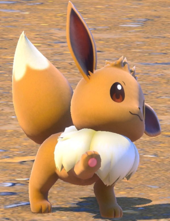 pokemon_twts's tweet photo. eevee’s little trot https://t.co/MzoClFkhtS
