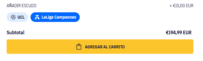 RandoRicky's tweet photo. la nueva camiseta del barça con tu nombre y el parche de la champions sale por 195 palotes

pero la culpa es del chino que las vende a 10... hombre https://t.co/J5aZkOjcby