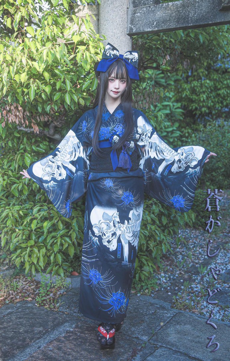 ⛩がしゃどくろ浴衣 ⛩蒼がしゃどくろ浴衣 ㊗️再販決定 🐈‍⬛7月4日