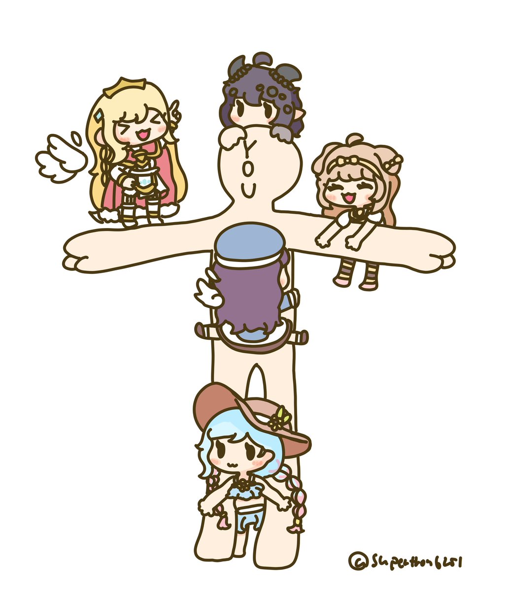 「すくすく!教主タワー! #トリッカル」|トロンのイラスト