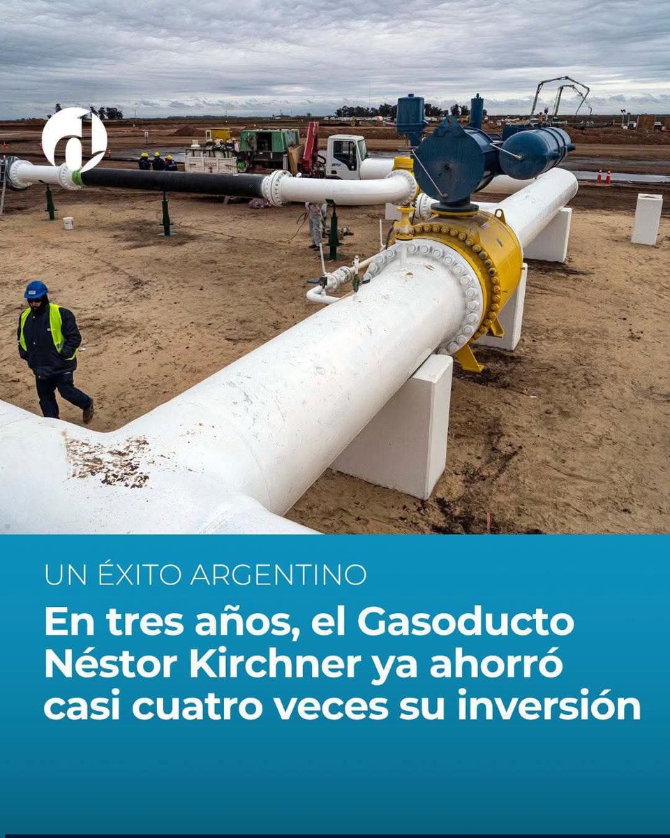 ArturoAroni's tweet photo. De acuerdo con el informe elaborado por la Fundación Encuentro,se calcula q la obra permitió evitar importaciones energéticas por 9.122 millones de dólares frente a una inversión inicial de 2.300 millones de dólares,sin contabilizar el IVA... 
Lastima el país está peor‼️🤔😡😤😤 https://t.co/AUVOMmiAZs