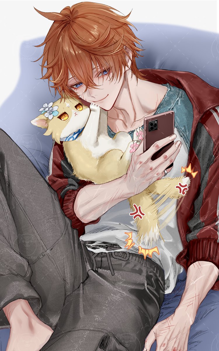 pocchuness's tweet photo. chilumi😾 https://t.co/Tlj3pA35R3