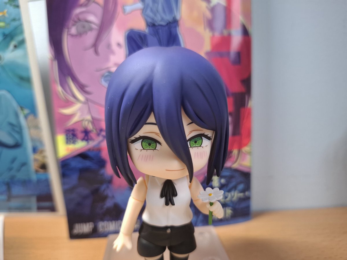 alterress11037's tweet photo. Just got my Reze nendoroid she's soo cutee🥹❤️ #chainsawman #Reze #チェンソーマン #レゼ https://t.co/V5arDskQY2