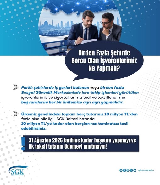 BatmanSgim's tweet photo. 📍 Tecil Başvurusu

Tecil ve taksitlendirme başvuruları, icra takip işlemlerinin yürütüldüğü SGK İl Müdürlüğü veya Sosyal Güvenlik Merkezine yapılmalıdır.

@sgksosyalmedya @csgbakanligi @ngumus8 @Alo170Kurumsal

#SGK #Tecil #Taksitlendirme https://t.co/zrYXuphuWN