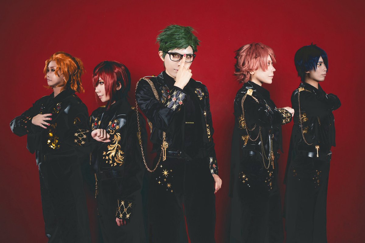 twst💎cosplay 〜ハーツラビュル〜 💎ブレイジングジュエル💎 🌹やゆ