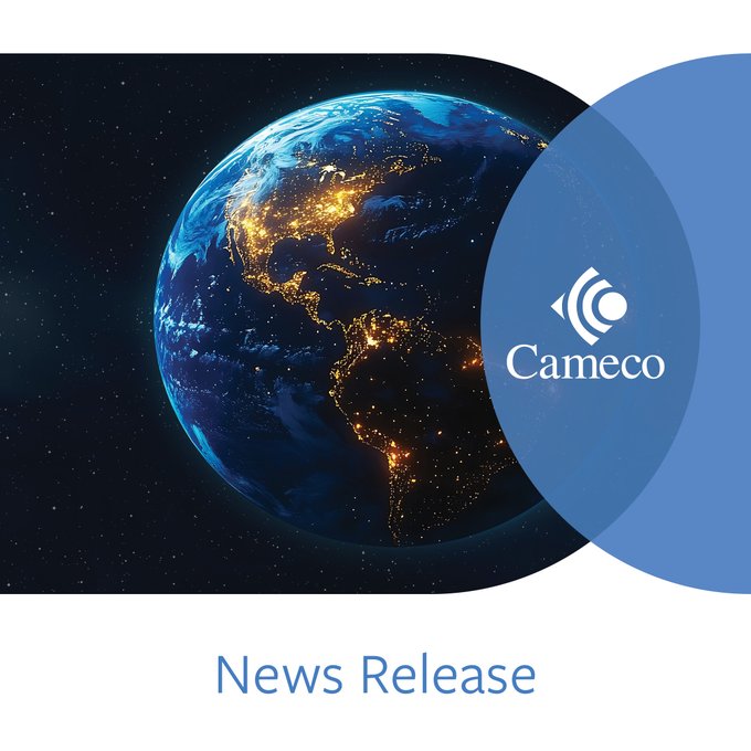 cameconews's tweet photo. Cameco (TSX: CCO; NYSE: CCJ) today announced our Cigar Lake mine in northern Saskatchewan has temporarily suspended operations due to challenges at Orano’s McClean Lake mill, where Cigar Lake ore is processed. Read the full news release here:  https://t.co/EVtVFcZRgl    $CCO.TO $CCJ