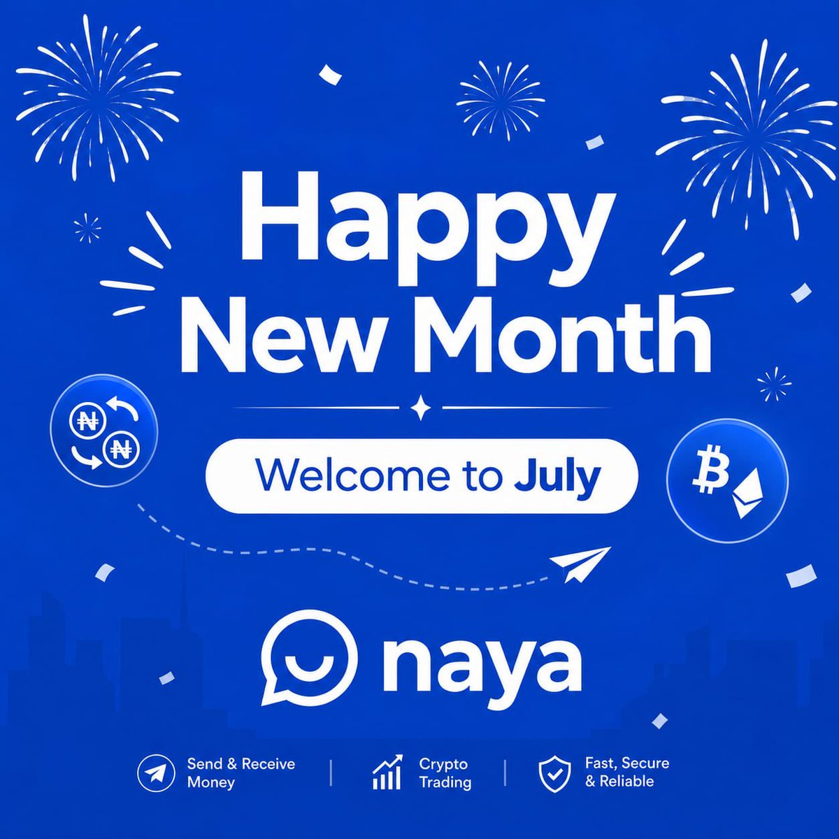 Use_Naya's tweet photo. New month! New opportunities! New money goals✨💙

Let July be the month you take control of your finances with naya.

Ready to get started?Click this link to join👇
https://t.co/fsvU1gFBqE

Sign up on WhatsApp today and join the future of smart finance.

#naya https://t.co/RnowasFTBI