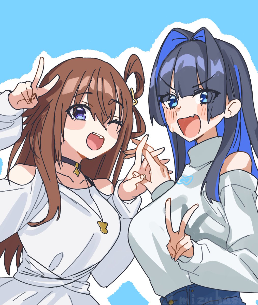 mizuhasi's tweet photo. soraniiコラボ終始可愛かった～！ #そらArt #kronillust https://t.co/CIiDCFdcVd