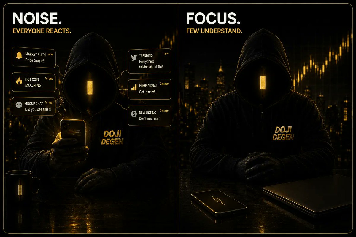 dojidegen's tweet photo. FOMO checks the price 40 times an hour.

Discipline checks it once and closes the tab. https://t.co/Whqq4CRGKF