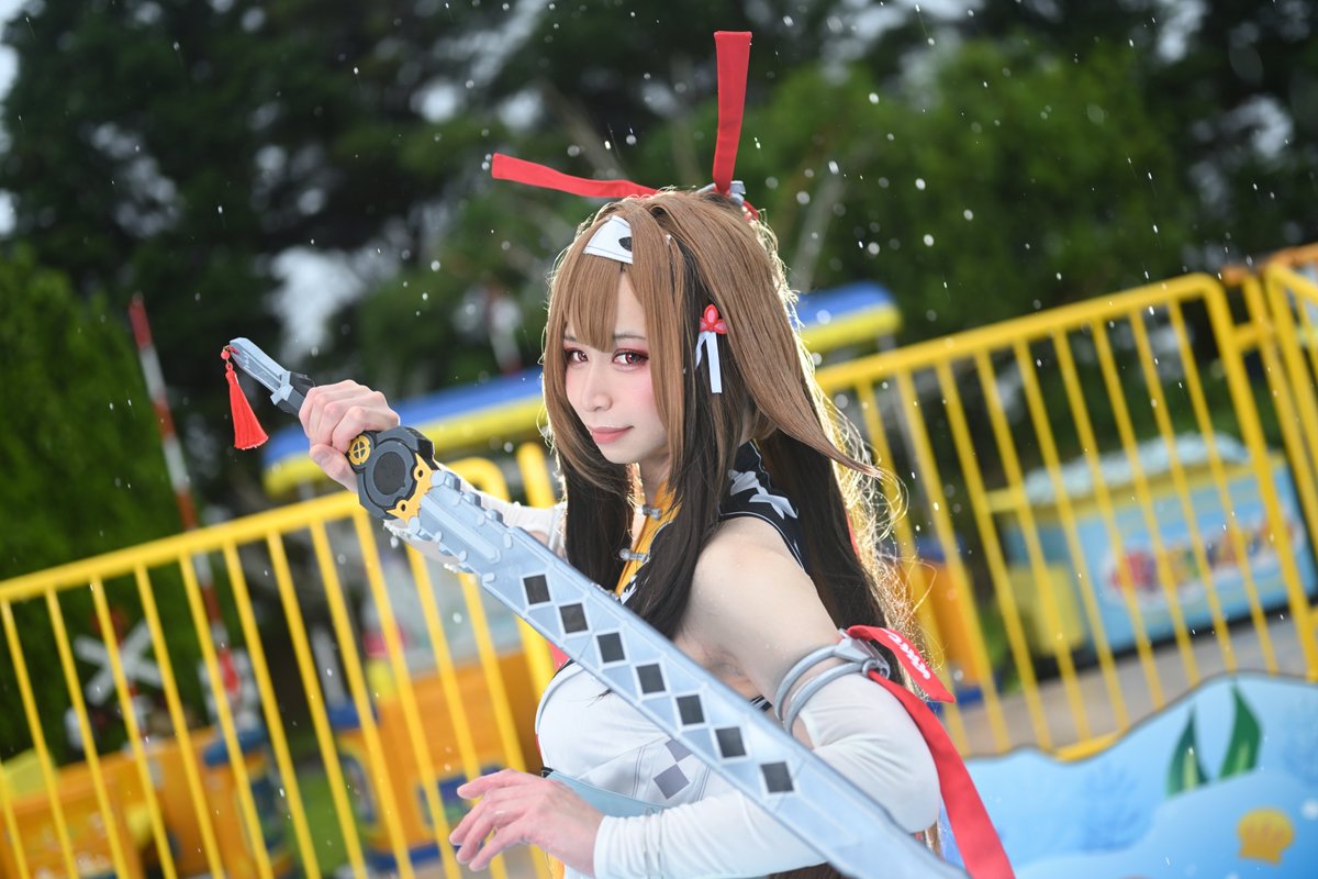 marunouchitenai's tweet photo. 【コスプレ】【cosplay】

ゼンレスゾーンゼロ　/　ZZZ
葉瞬光

｢この剣は、我が心のごとし｣

Photo→ミゲルんさん(@migeruK_camera)

#ラグコス 
#ラグコス2026 
#ZenlessZoneZero 
#YeShunguang https://t.co/gXfZrDYALZ
