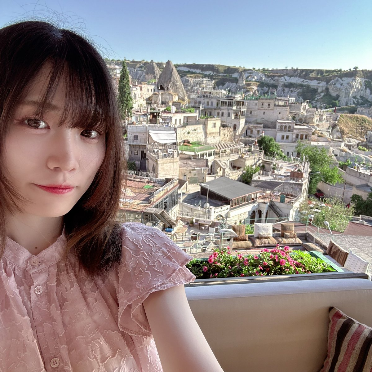 imari_odoru's tweet photo. 家族でトルコ旅行に行ってきたよ〜🎶
TikTokも載せちゃった〜ჱ̒՞ ̳ᴗ ̫ ᴗ ̳՞꒱
イスタンブールもカッパドキアも楽しかったなぁまたいきたい🫶🏻💗 ̖́- https://t.co/bPFN6BFi7D