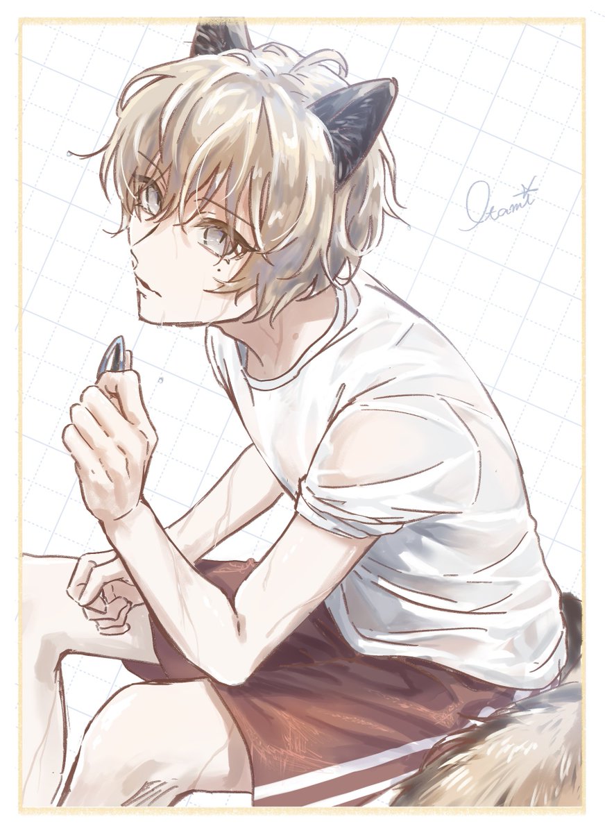 pusuttona's tweet photo. 💧💧💧
#イラスト #illustration #oc https://t.co/JTlp8vnoSx