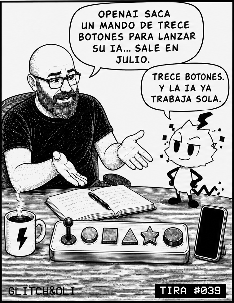 OliverNabani's tweet photo. Glitch &amp; Oli #039 Trece botones para no tocar ninguno
https://t.co/qvgpqhJWIn https://t.co/STfyByD63B