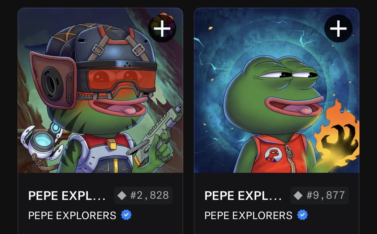RT @djish1066: Grabbed 2 @PepeExplorers today and I encourage you