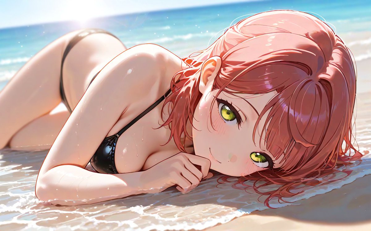 mitonebaru777's tweet photo. 波打ち際で寝そべる歩夢ちゃん
#ラブライブ https://t.co/BRZ1IT5EqJ
