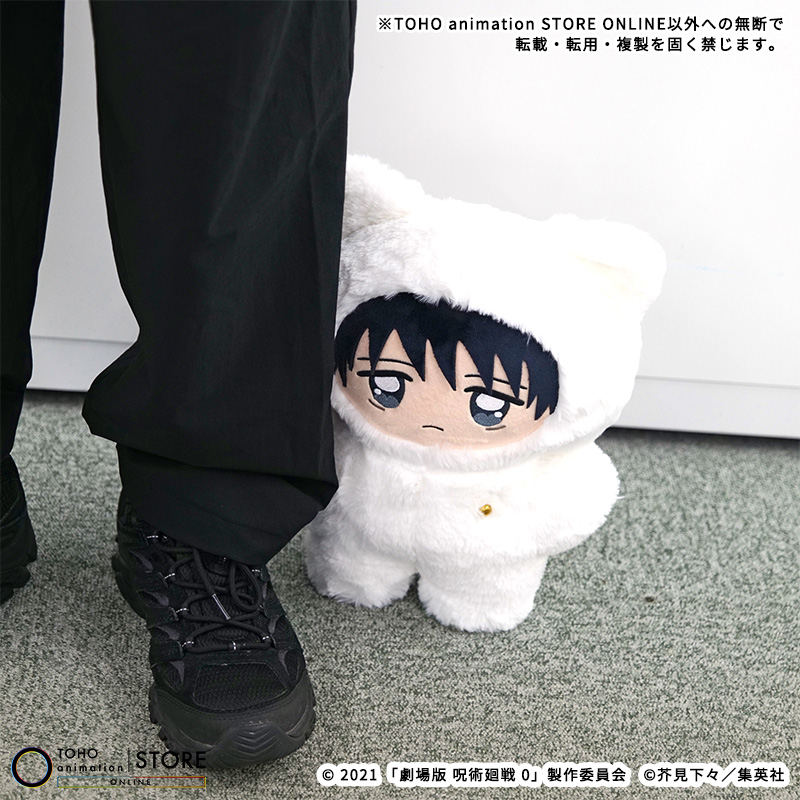TOHOanimeSTORE's tweet photo. 【#劇場版呪術廻戦0】

「ちょいでかちみけもますこっと #乙骨憂太 」好評ご予約受付中！！

真っ白でふわふわ！
両手に抱えられるちょっと大きめのサイズがポイント！
足の裏までふかふか素材です！
ちみけもますこっとの約3倍の大きさ！！

📅受注期間：～2026年7月1日（水）23:59迄
お届け：2026年9月以降順次

🛒ご予約はこちら
https://t.co/emICJBuV2q
#JujutsuKaisen #アニメ呪術廻戦5周年　#TOHOanimationSTOREONLINE