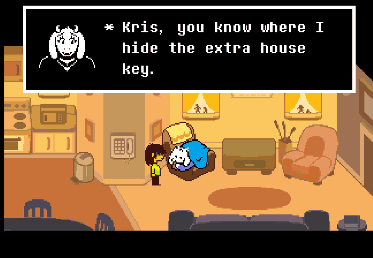 flowflow_2slow's tweet photo. It's crazy how we got a confirmation that Kris lied to Susie and Toriel basically had no fault in anything https://t.co/p1oFey9A7r