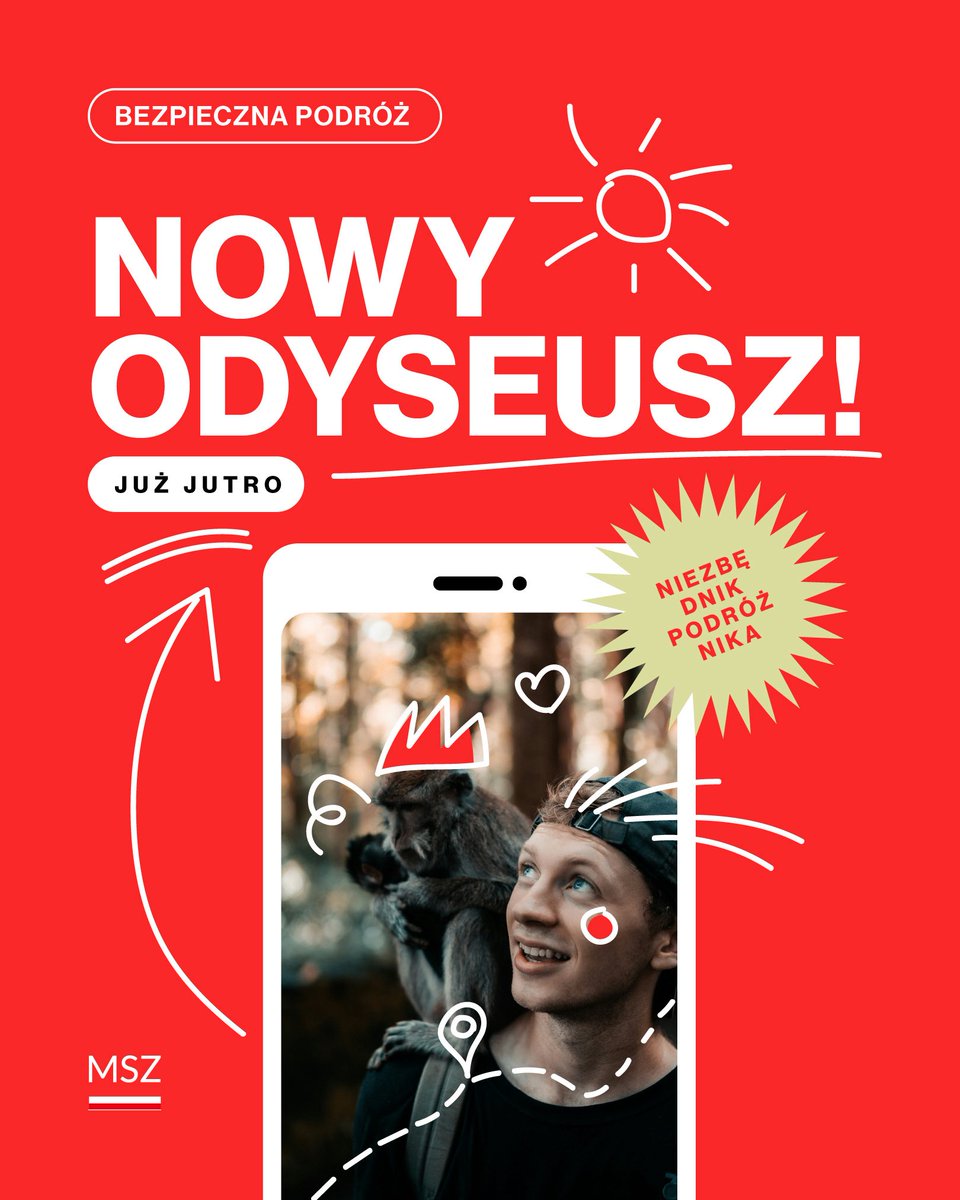 MSZ_RP's tweet photo. Już jutro o godz. 11:00 pokażemy, nad czym pracowaliśmy przez ostatnie miesiące. 🤫

🪪 Nowy Odyseusz. 
📲Nowe możliwości. 
✈️Jeszcze lepsze wsparcie dla podróżujących.

Szczegóły ujawnimy już jutro podczas wspólnej konferencji prasowej z @CYFRA_GOV_PL. https://t.co/2sCaON86VI
