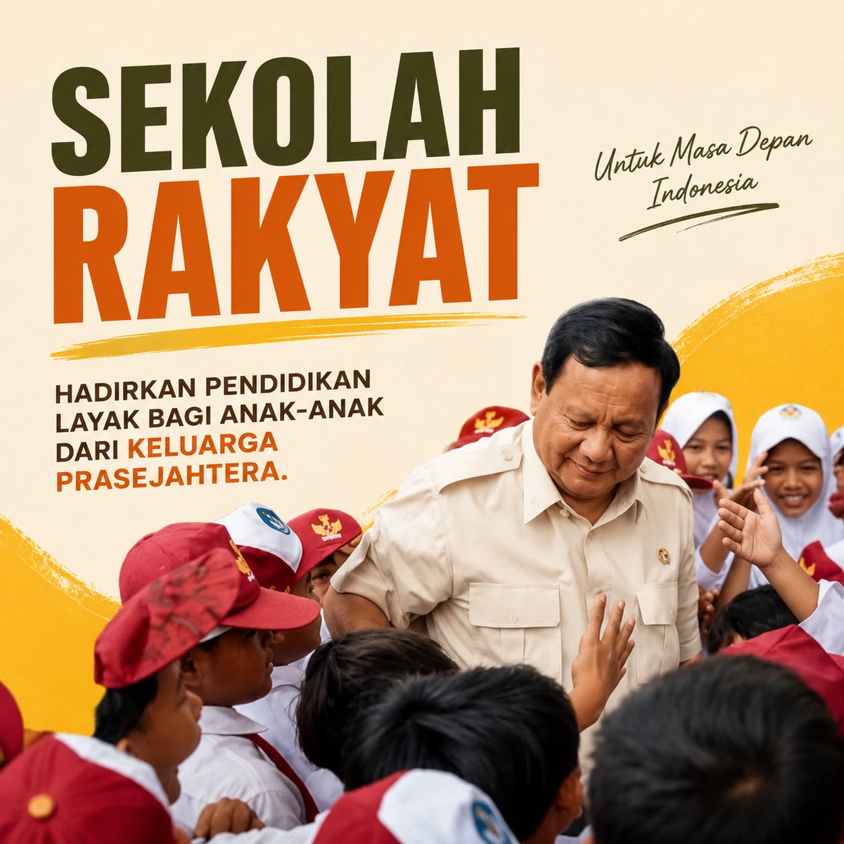 PrawakaZ's tweet photo. SEKOLAH RAKYAT: Membuka Akses Pendidikan, Membangun Masa Depan Indonesia

Setiap anak Indonesia memiliki hak yang sama untuk memperoleh pendidikan yang layak. 

#sekolahrakyat
#programpemerintah
#visipresidenprabowo
#astacita
#infoterkini https://t.co/fHh2eXNjP5
