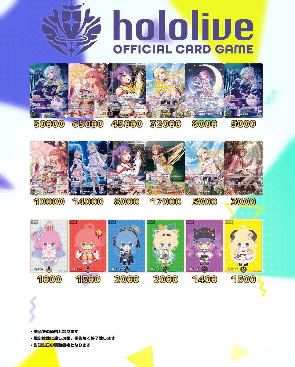 ホロライブOCG買取表更新】 エリートスパーク 買取価格更新致しました