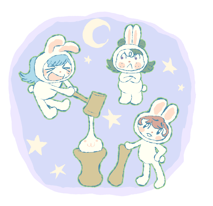 Opossum1069772's tweet photo. 달의 요정 월면즈 https://t.co/zl6vrsEint
