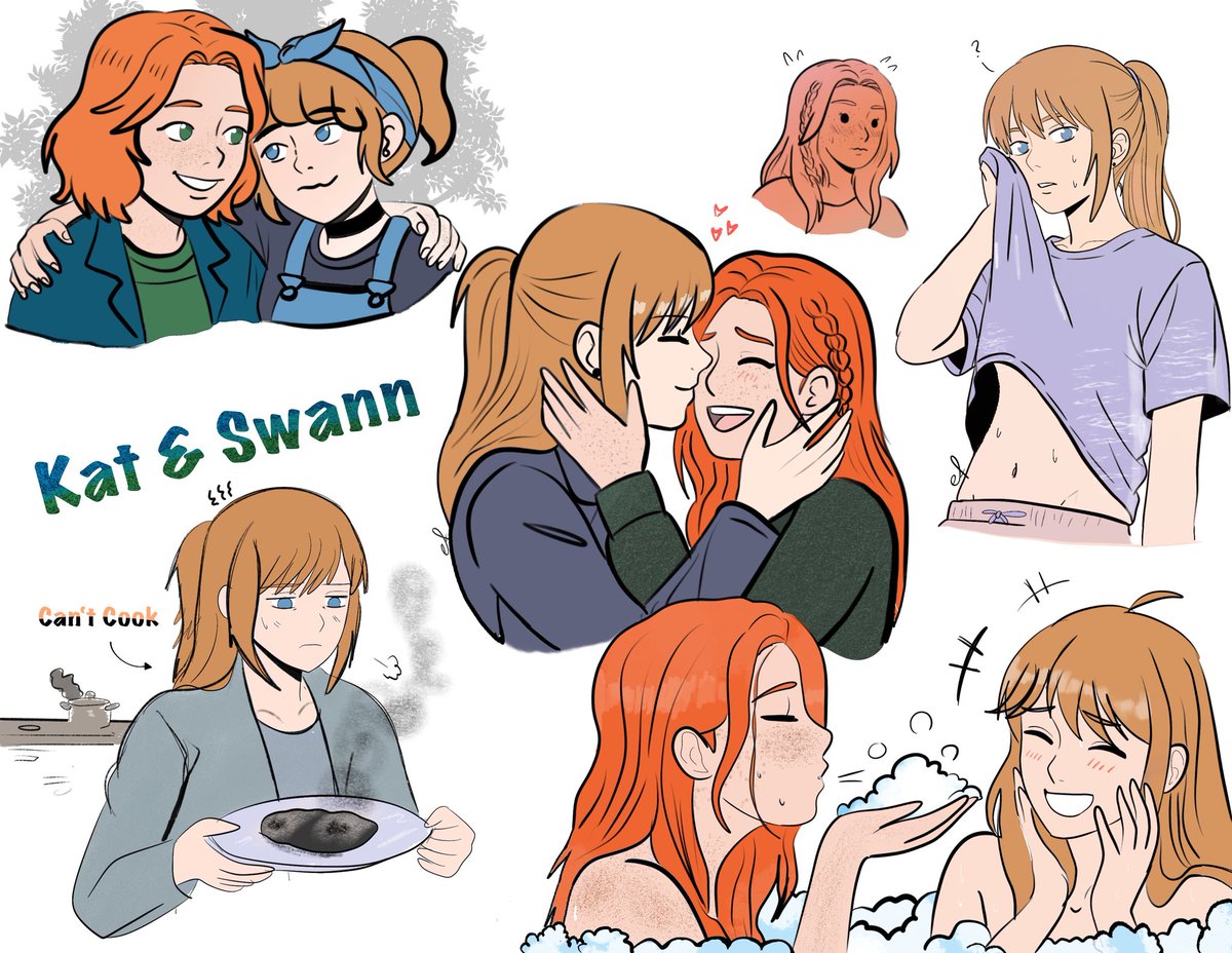 element_fortune's tweet photo. Couple Goals 🦋🐦‍⬛
#LostRecords #Swannsong https://t.co/E4C0icqNFE
