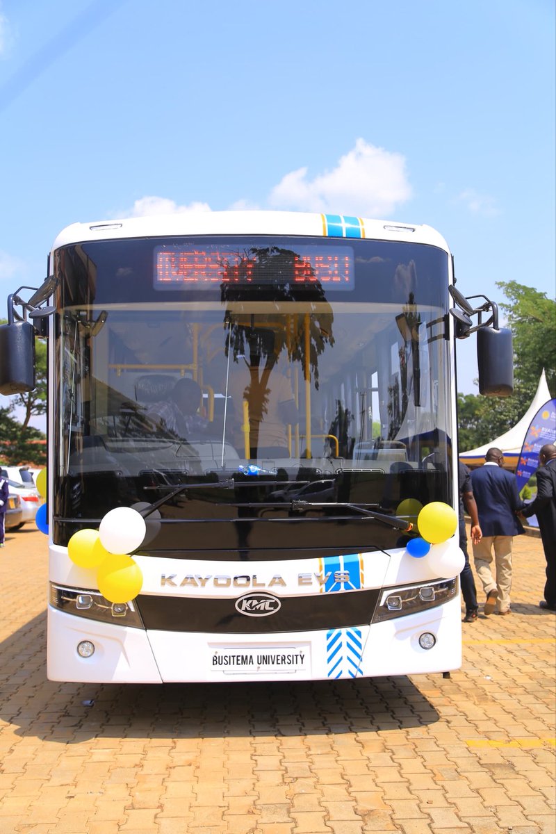 STIsecretariat's tweet photo. Busitema University – Main Campus 📍 
In witness of a significant milestone in Uganda’s transition toward a science-driven, innovation-led industrial economy. The handover of the Electric Bus and commissioning of the high-capacity DC fast-charging system demonstrates that advanced mobility technologies can be designed, built, and deployed within our own institutions, reinforcing a shift from technology importation to homegrown engineering excellence.

Engagements with researchers, faculty, and students highlighted the university’s evolving role as a hub for applied research and technological production. 

By strengthening collaboration between academia and industry, Busitema University is accelerating the conversion of research into scalable solutions that advance industrial growth, strengthen technical capacity, and support sustainable national development.

- Making Uganda the Best -

#STIworks