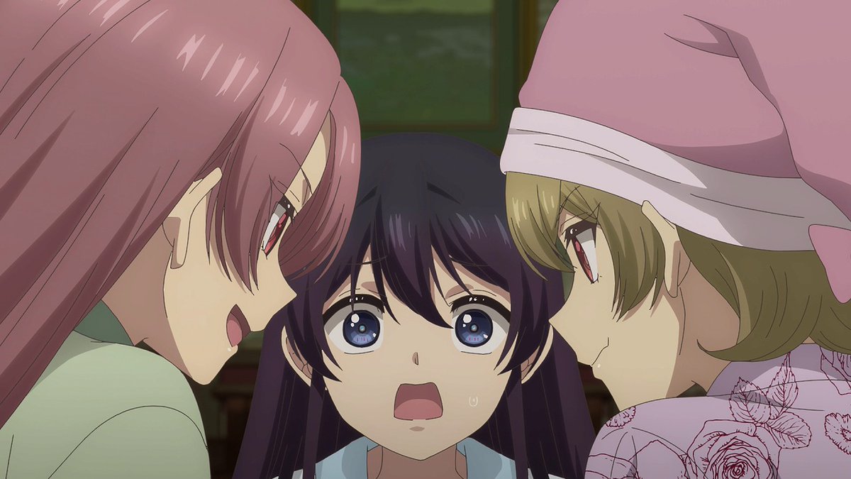 ibikona_anime's tweet photo. 🪞第1話 あらすじ公開 ₊˚✧

第1話「いびってこない義母と義姉」
あらすじ、新規先行カット公開！
▶︎https://t.co/idBLaNogas

TVアニメ『#いびってこない義母と義姉』
7/8(水)23:30～：tvk・テレ玉・チバテレ
7/10(金)26:23～：MBS
7/12(日)10:30～：TOKYO MX
7/12(日)25:00～：BS朝日

💻️7/8(水)23:30～先行配信スタート
U-NEXT／アニメ放題／アニメタイムズ