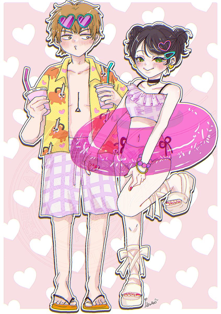 ikuraUxU's tweet photo. 夏のデンレゼちゃん🍧 https://t.co/QtZZIZCOkx