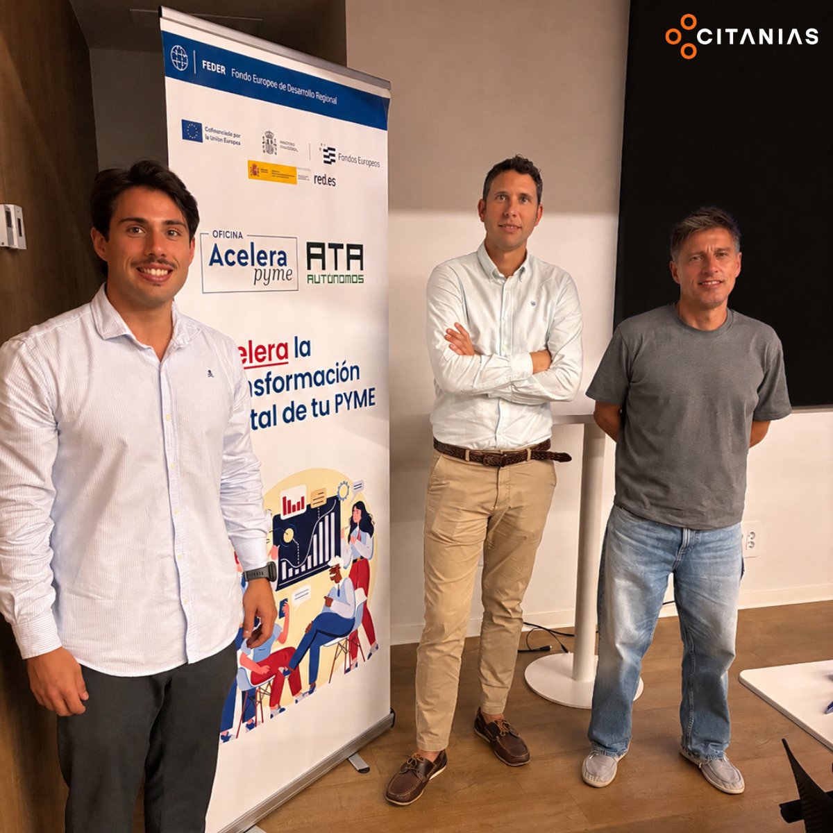 CITANIAS_'s tweet photo. 🤖💼 Hoy participamos en la jornada “IA aplicada al día a día de tu empresa” gracias a EBF en @nordesclub .
🚀 En @CITANIAS_  descubrimos herramientas de IA aplicadas a la automatización, la gestión documental y la optimización de procesos.

#CITANIAS
#LaConstructoraDeModa🧡 https://t.co/tQ9EKvvhS1