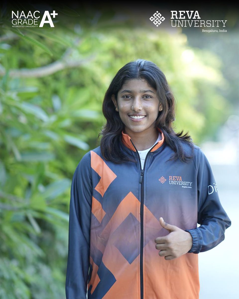 REVAUniversity's tweet photo. Congratulations to Sai Sahana, https://t.co/BilvCvCJEm. (Honers) Sports and Exercise Science, on an outstanding achievement at the 21st National Ice Skating Championships 2026. Competing at the national level in Ice Skating across the 500m, 1000m, 1500m, and Mixed Relay categories, Sai Sahana secured an impressive four gold medals. The championship was held in Dehradun, India, from 25th to 30th June 2026. This remarkable accomplishment reflects exceptional talent, discipline, and dedication to the sport. We take great pride in celebrating this achievement.

#REVAUniversity #REVASports #NationalIceSkatingChampionships2026 #EducateToEnterprise