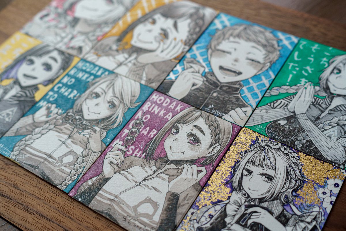 kitunekosayaka's tweet photo. 最近ちまちま描いていたこちらのATCサイズの原画、ヤフオクの方に出品させて頂きました✒️
とりあえず第一陣は下の8枚で、まだチマチマ描いておりますので出来次第並べる予定です、気になる作品がございましたら下記リンクからお気軽にご参加頂けますと幸いです✨👇

https://t.co/W046UWdkqZ https://t.co/o3Ihr3xpSK