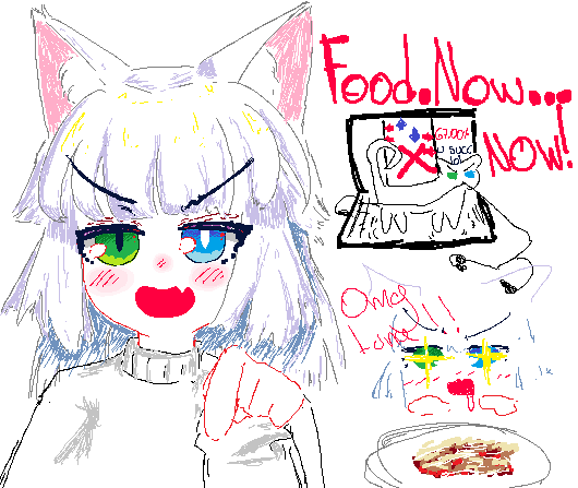 Aiiri02's tweet photo. rkgk: turned my cat into an anime girl lmfao https://t.co/pOsLMccfx9