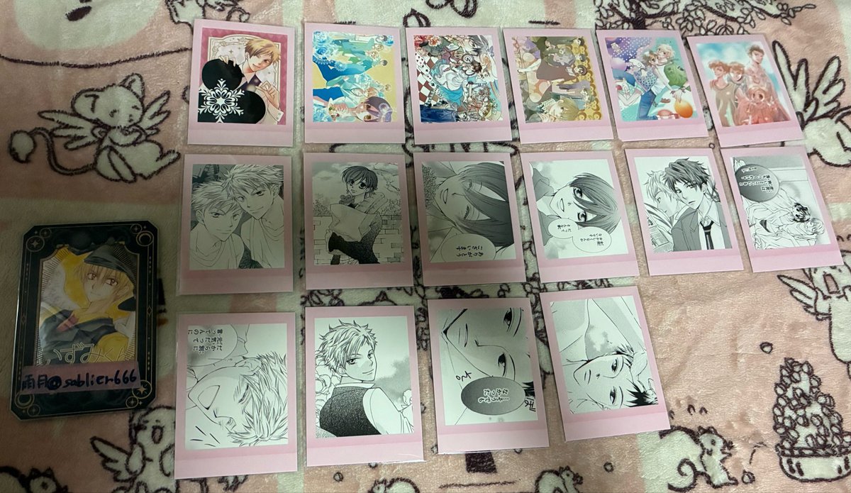 sablier666's tweet photo. 交換 桜蘭高校ホスト部 ぱしゃこれ 顔だけじゃ好きになりません

求 画像1 環 光邦 👑>>無印
譲 画像2～4 ハルヒ 光 馨 モリ 顔好き

大阪手渡し 郵送
数字の枚数求め
カラー⇔カラー（当方モノクロ⇔お相手様カラーは可能）
土井垣は👑との交換のみ https://t.co/UjpcXZzRUM