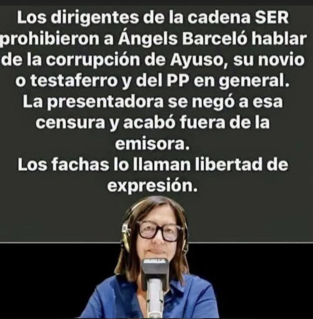 srdsan's tweet photo. Boicot a esta emisora y a todas de la fachoespera... https://t.co/twOGOPUQXU