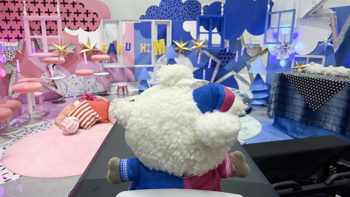 sakusakuhimhim's tweet photo. ／
　本日18:00に推しらせがあります！！🐑
＼

　みんながサクサクヒムヒムを
　　推してくれたら嬉しいメェ〜！！🐑❤️‍🔥

🌸『#サクサクヒムヒム』🍄
🗓️毎週土曜23:30放送
　佐久間大介(Snow Man) 
　日村勇紀(バナナマン) https://t.co/RtjNya9dF4