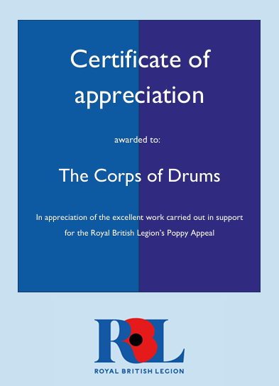 CadetsWMP's tweet photo. Drum Roll 🥁🥁🥁! What a fantastic achievement Corps of Drums @CadetsWMP !  We have just had confirmation from Emma, @PoppyLegion Appeal Manager ‑ Birmingham that you raised on @ArmedForcesDay a fantastic £197.62 - Well done ! 👏👏👮‍♀️👮🥁🚨🥁 @WMPolice @BrumPolice @BrumCityWMP https://t.co/F0sGqVhfqV