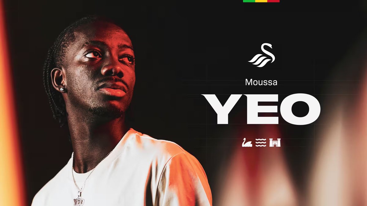 AnthonyRJoseph's tweet photo. CONFIRMED: Swansea City have signed RB Salzburg winger Moussa Yeo.

The 22yo has penned a four-year deal, with the Welsh club having the option to extend by a fruther year. https://t.co/6ZoDZ8WedJ