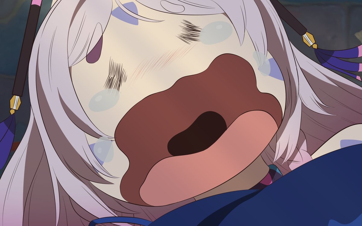 changlifan_'s tweet photo. Aether: *breathes oxygen around another girl*

Citlali: https://t.co/0rBbSO8wOp