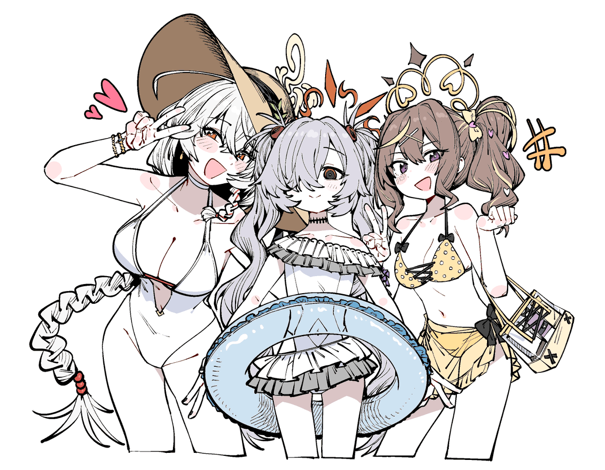 wujurana's tweet photo. #ブルアカ
みんなでチーズ！ https://t.co/311VangZha