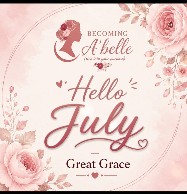 BecomingAbelle's tweet photo. H▪︎E▪︎L▪︎L▪︎O J ▪︎ U ▪︎ L▪︎ Y Please be good to us 🙏🏻♥️
Happy New Month Lovelies, may the second half of this year be more properous than the first half in JESUS mighty name (Amen)
GREAT GRACE ♥️
#BecomingAbelle
#StepintoPurpose https://t.co/ySXo8vojsn