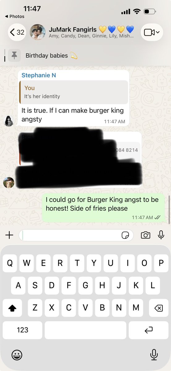 MusingsofaMuse's tweet photo. Truly Burger King left a lasting impressions with us all! 🙏🙇🏻‍♀️ #JuniorMark https://t.co/QuMo6knEbV