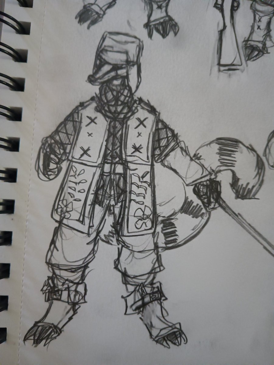waspixs's tweet photo. Some armour designs for the Coati Folk https://t.co/CI8PWaimSh