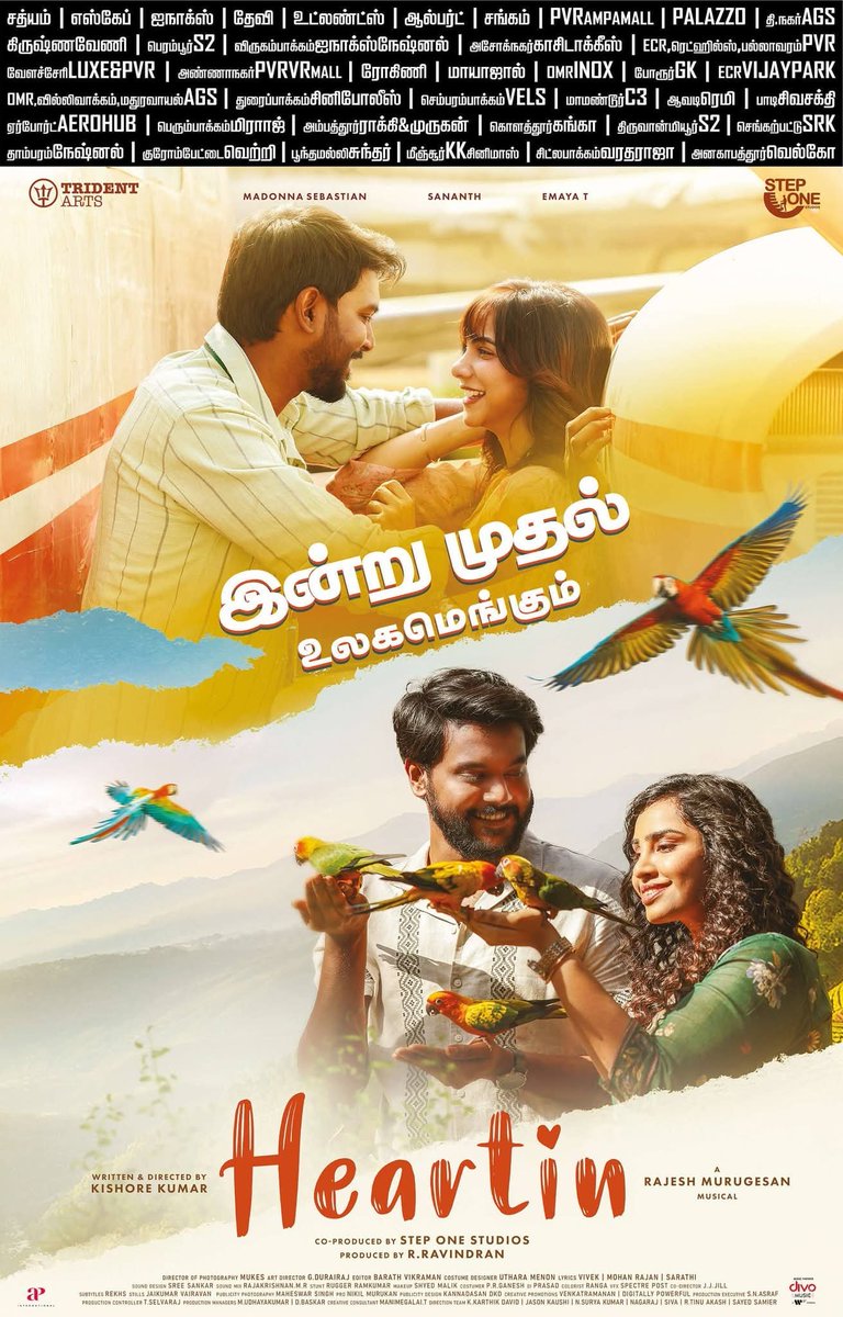 kudiveen's tweet photo. #KUDIWOODS 
#MoviesReview 
#Unpaidreview 
#Honestfeedback
#Heartin 👍3/5
@kishoredir @RajeshMRadio @sananth__ @madonnasebast14 @emayaing @mukes47 @whatsaap_mani @Debnita_Kar @barathvikraman @gdurairaj10 @rekhshc @tridentartsoffl   @APIfilms @divomusicindia @onlynikil https://t.co/82knitxhoJ